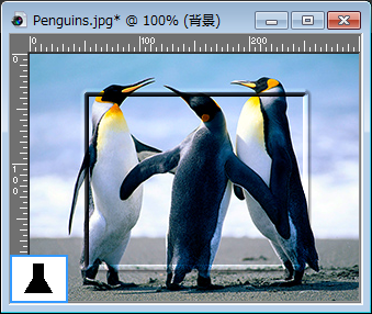 ベベル（外側）・縁取り（外側）