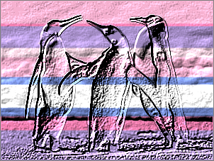 Paint Shop Pro Photo（ペイントショッププロ）－「効果」→「テクスチャ効果」→「彫刻」