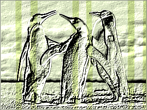 Paint Shop Pro Photo（ペイントショッププロ）－「効果」→「テクスチャ効果」→「彫刻」