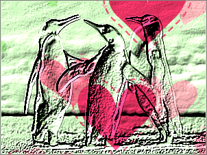 Paint Shop Pro Photo（ペイントショッププロ）－「効果」→「テクスチャ効果」→「彫刻」