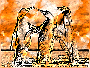 Paint Shop Pro Photo（ペイントショッププロ）－「効果」→「テクスチャ効果」→「彫刻」