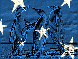 Paint Shop Pro Photo（ペイントショッププロ）－「効果」→「テクスチャ効果」→「彫刻」