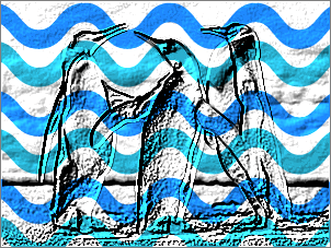 Paint Shop Pro Photo（ペイントショッププロ）－「効果」→「テクスチャ効果」→「彫刻」