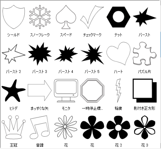 Paint Shop Pro Photo（ペイントショッププロ）－「図形ツール」で吹き出しを作る方法2-1