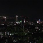 夜景ー神戸三宮：ビーナスブリッジ（ヴィーナスブリッジ）からの眺め