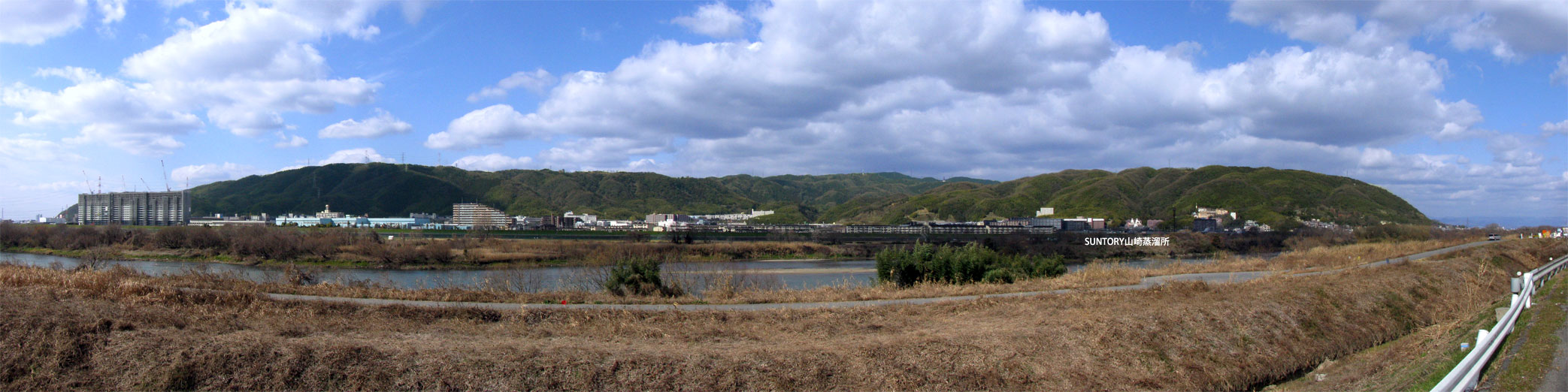 サントリー山崎蒸留所のある風景
