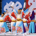 第18回安濃津よさこい－10月10日－お城西公園会場：よさこい塾・ありがた屋
