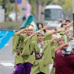 第18回安濃津よさこい－10月10日－裁判所前会場：わいわい踊ろう会