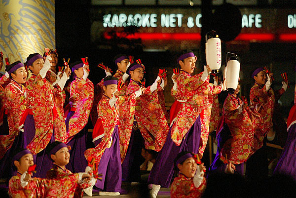 上町よさこい鳴子連
